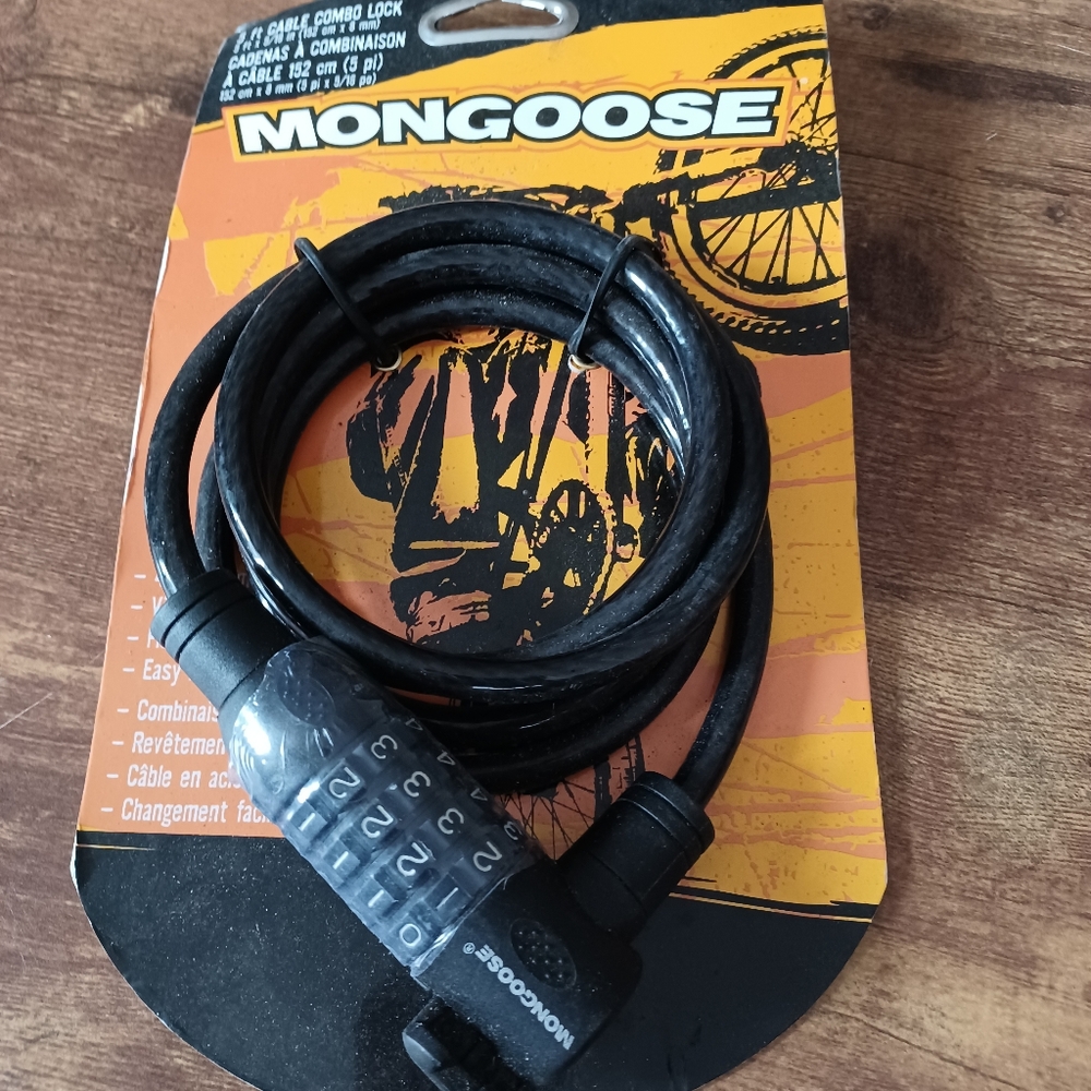 Mongoose bike lock